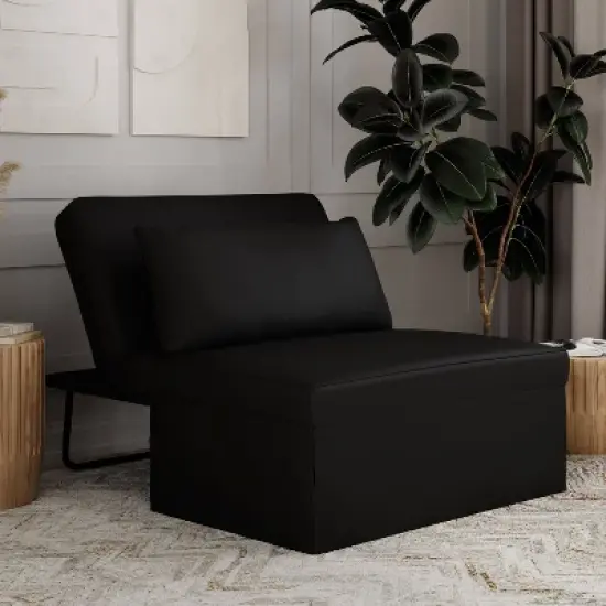 Marina Otto-Kube Convertible Futon Sleeper Ottoman - Relax-A-Lounger image {2}