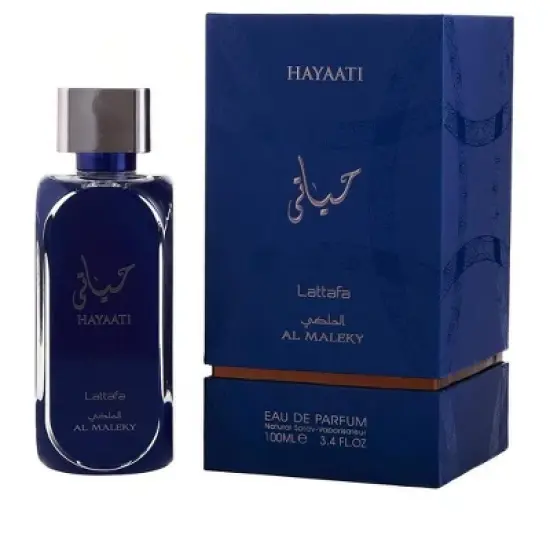 Lattafa Bergamot, Nutmeg, Cedar, Labdanum, Woody Notes, Amber, Musk Men Eau De Parfum Spray 3.4 Oz   3.4 Oz Fragrance image {1}