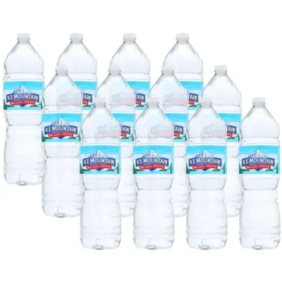 Ice Mountain 100% Natural Spring Water - Case of 12/50.7 oz image {7}