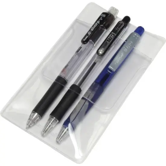Baumgartens Pocket Protectors for Pen Leaks 6/BX Clear 46502 image {1}