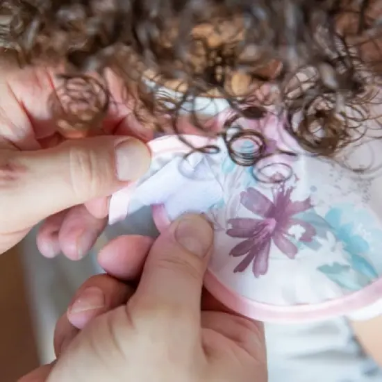 Bumkins Love You Bunches Super Bib - Floral Lace - 3pk image {5}