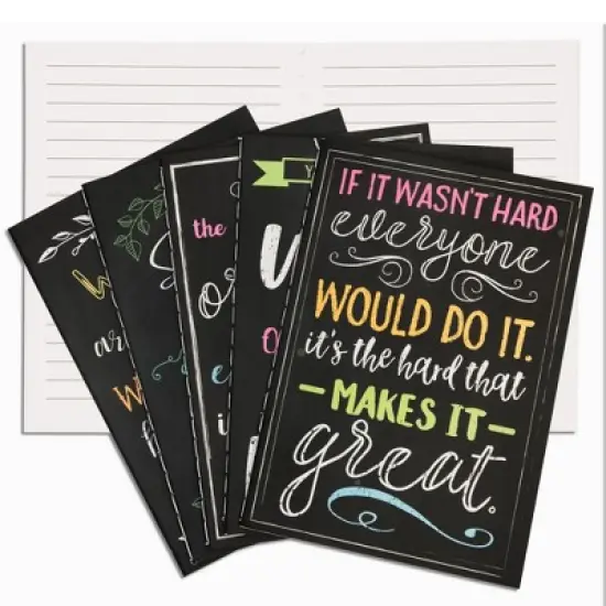 Paper Junkie 12 Pack Small Inspirational Journals for Kids with Motivational Sayings, School Supplies, 3.5 x 5 In image {5}