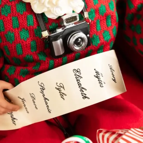 Northlight Lighted and Musical Santa Claus Helicopter Christmas Decoration - 31" image {6}