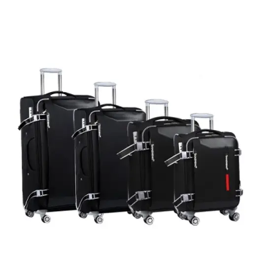 Dexmalle Softside Upright Luggage Set , Lightweight,4-Piece image {9}