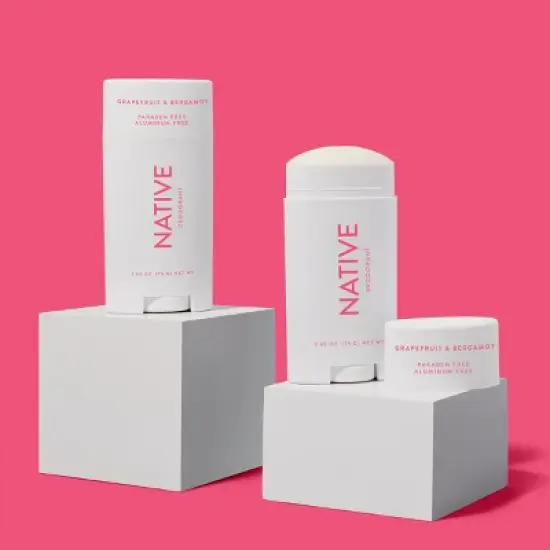 Native Grapefruit & Bergamot Deodorant for Women - 2.65oz image {5}