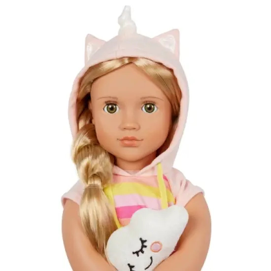 Our Generation Rainbow Unicorn Pajama Outfit for 18" Dolls image {2}
