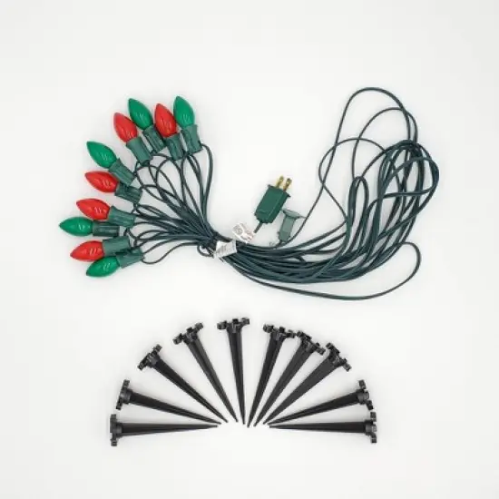 LumaBase Electric Pathway Lights with 10 Bulbs image {5}