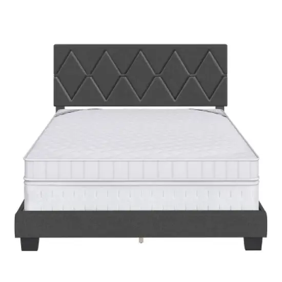 Darcy Diamond Stitched Upholstered Bed - Eco Dream image {5}