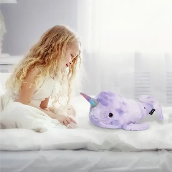 FAO Schwarz 15" Adopt A Pets Narwhal Plush image {1}