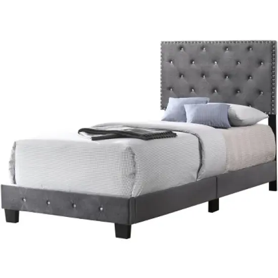 Passion Furniture Suffolk Twin Panel Bed image {6}