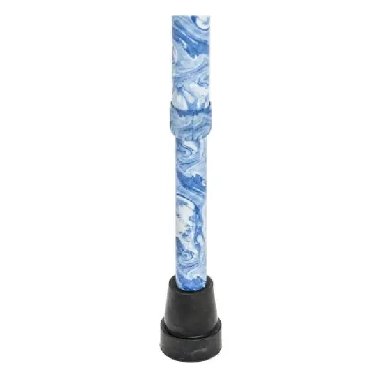 Drive Medical Foam Grip Offset Handle Walking Cane - Swirl image {2}