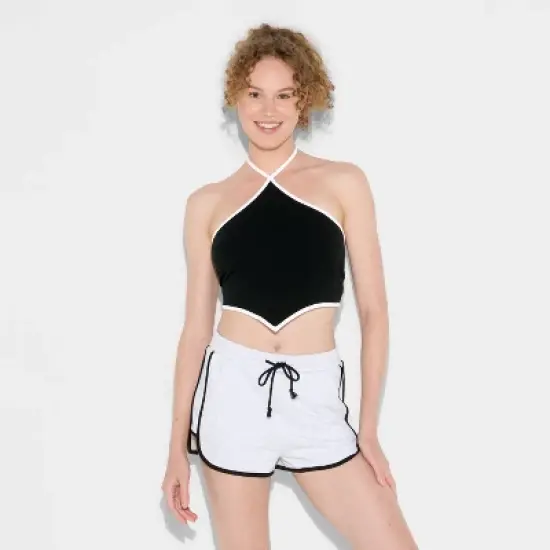 Women's Game Day Football Charm Halter Top - Wild Fable&trade; image {1}