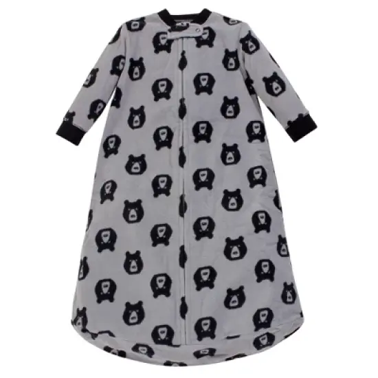 Yoga Sprout Long-Sleeve Fleece Sleeping Bag, Sack, Blanket, Bear, 0-9 Months image {1}