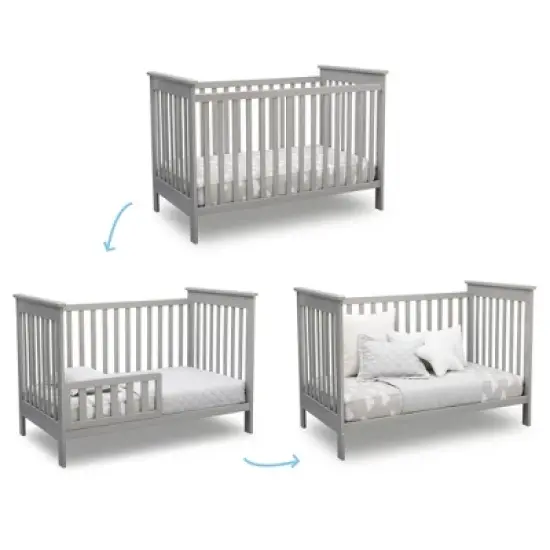 Delta Children Adley 3-in-1 Convertible Crib image {3}