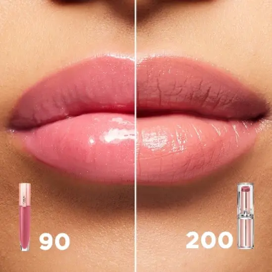 L'Oreal Paris Glow Paradise Balm-in-Lipstick with Pomegranate Extract - 0.1oz image {4}