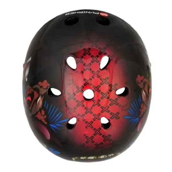 Punisher Skateboards Ranger Multi-Sport Skateboard Helmet 11-vent Size Medium, Black image {4}