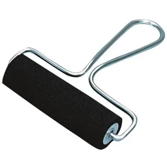 Semi-Soft Extra-Fine Foam Brayer, 4 x 1-1/4 Inches image {1}