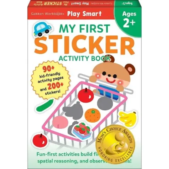 Play Smart My First Sticker Book - by  Gakken Early Childhood Experts (Paperback) image {1}