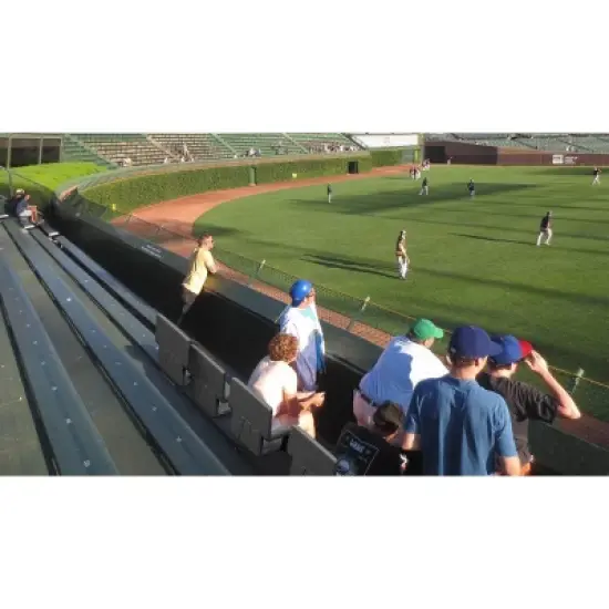 Hastings Home Stadium Chair for Bleachers- Back Support, Arm Rests, Portable Carry Straps and 6 Reclining Positions image {4}