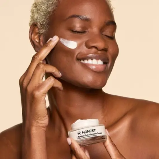 Honest Beauty Ageless Firm and Smooth Cream with Vegan Collagen and Hyaluronic Acid - 1.7 fl oz image {2}