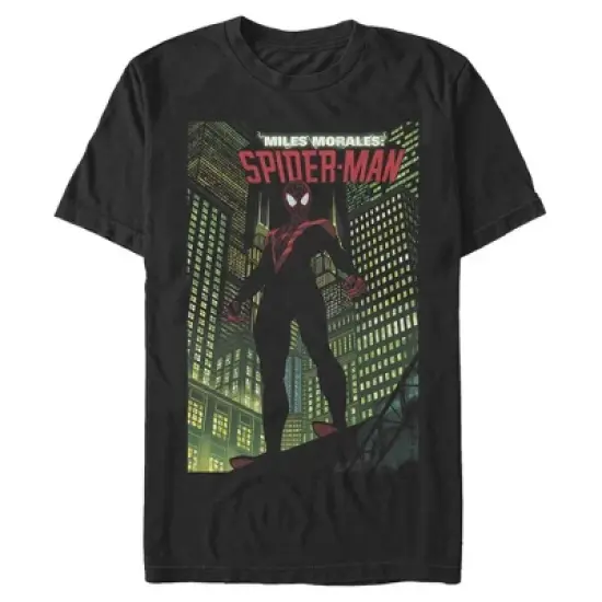 Men's Marvel Spider-Man Miles Morales City Guardian T-Shirt image {3}