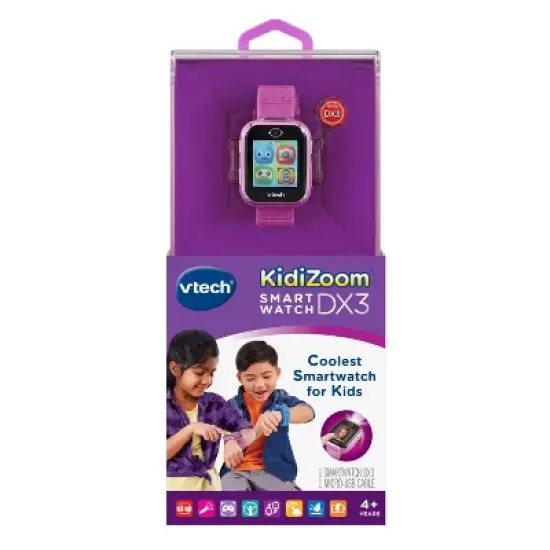 VTech KidiZoom Smartwatch DX3 - Purple image {8}