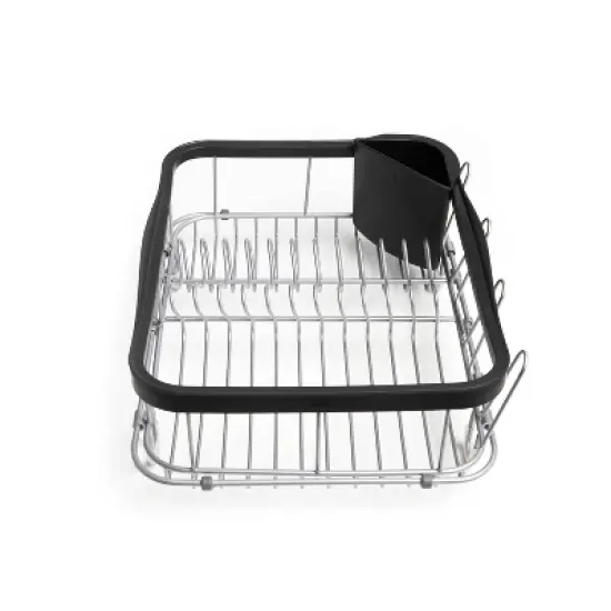 Umbra 11.3" Sinkin Multi-Use Rack Black/Nickel: Steel Dish Drying Rack, Hand Wash, 5 Year Warranty image {5}