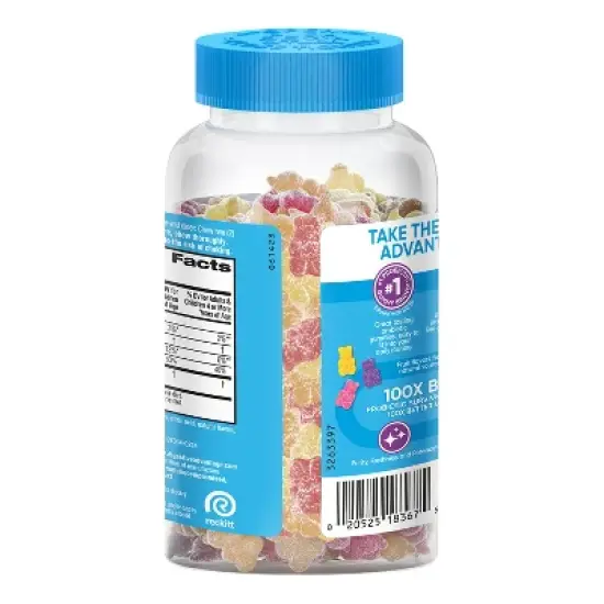 Digestive Advantage Probiotic Gummies - Fruit Flavors image {8}