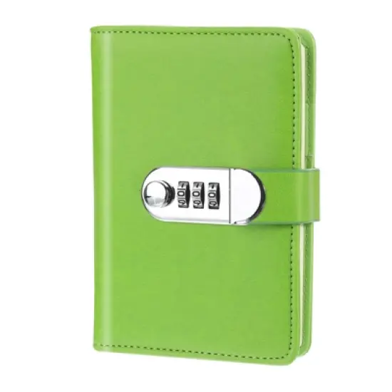 Unique Bargains PU Leather Waterproof With Lock Journal image {8}