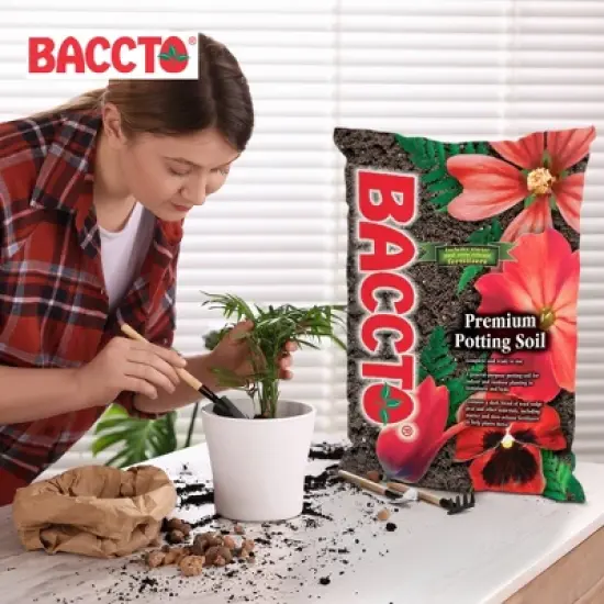 Michigan Peat General All Purpose Premium Potting Soil with Perlite for Indoor Outdoor Pots, Planters, Raised Bed, and Container Gardening, 50 Pounds image {4}