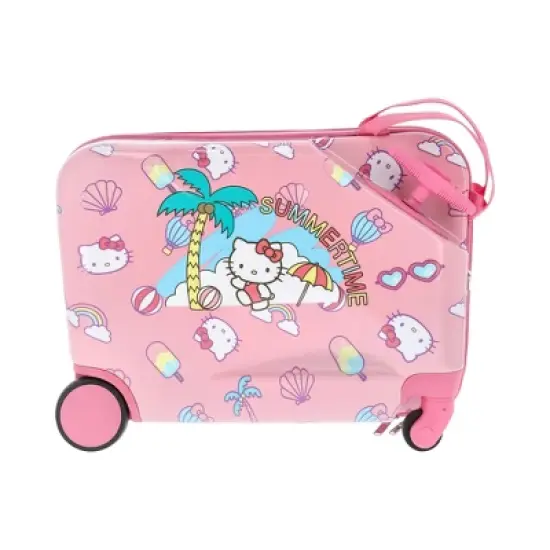 Hello Kitty Ful Ride-on Luggage Summer Time Kids 14.5" luggage image {2}