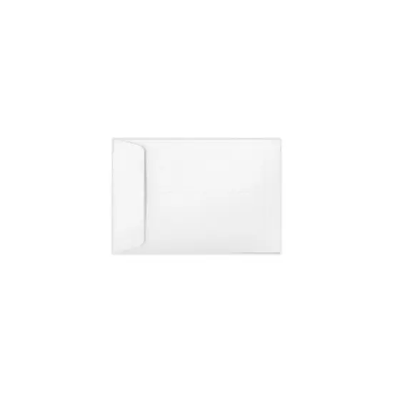 LUX 6 1/2 x 9 1/2 Open End Envelopes 50/Pack 24lb. Bright White (1941-50) image {1}