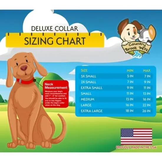 Country Brook Petz Deluxe Rainbow Hearts Dog Collar - Made In The U.S.A. image {3}