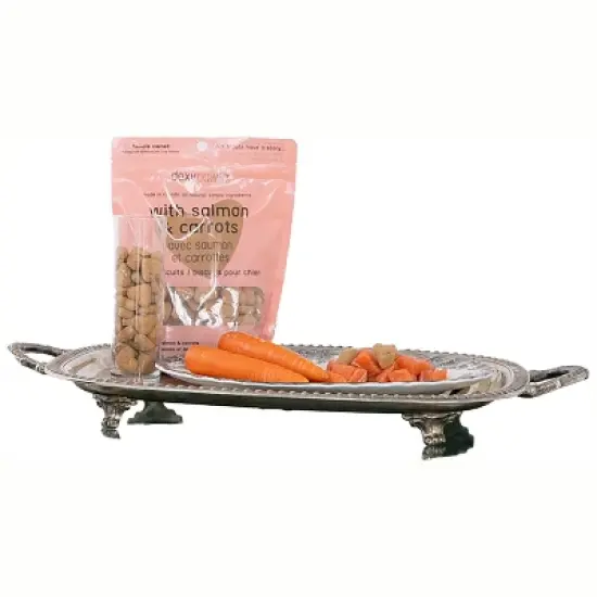 Dexypaws Salmon & Carrot Dog Biscuits 12oz - All Natural Pet Treats, Protein image {6}