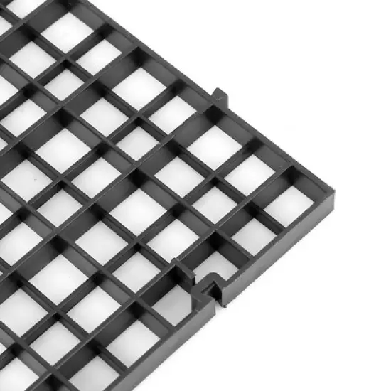 Unique Bargains Aquarium Black Plastic Separation Divider Isolation Grid Board 11.8"x5.9" 6 Pcs image {2}