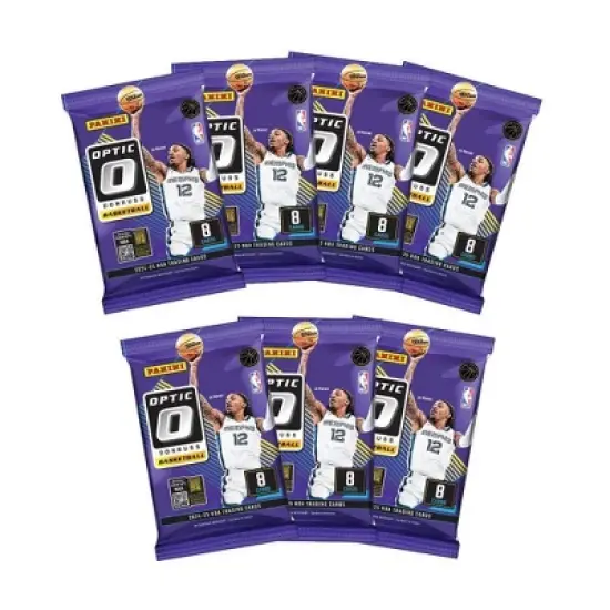2024-25 Panini NBA Optic Donruss Basketball Trading Card Mega Box image {2}