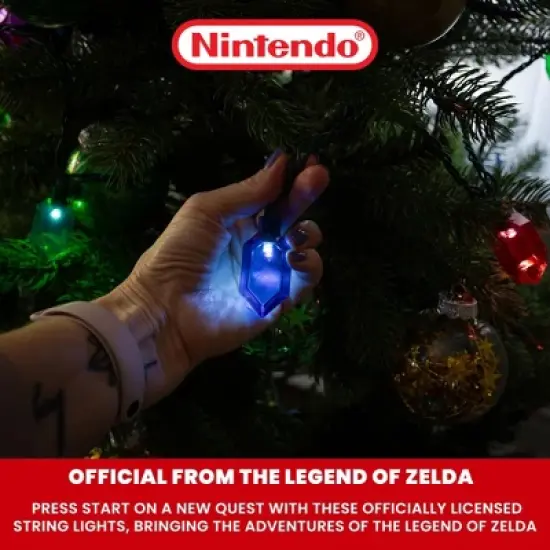 The Legend of Zelda Rupee String Lights image {8}