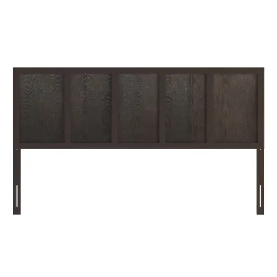 Flash Furniture Oliver Paneled Wooden Adjustable Headboard for Universal Metal Bed Frames image {8}