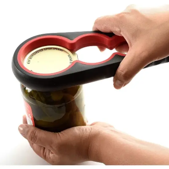 Norpro Jar Lid Gripper Opener and 5-in-1 Pop Can / Beer Bottle Opener Combo image {4}