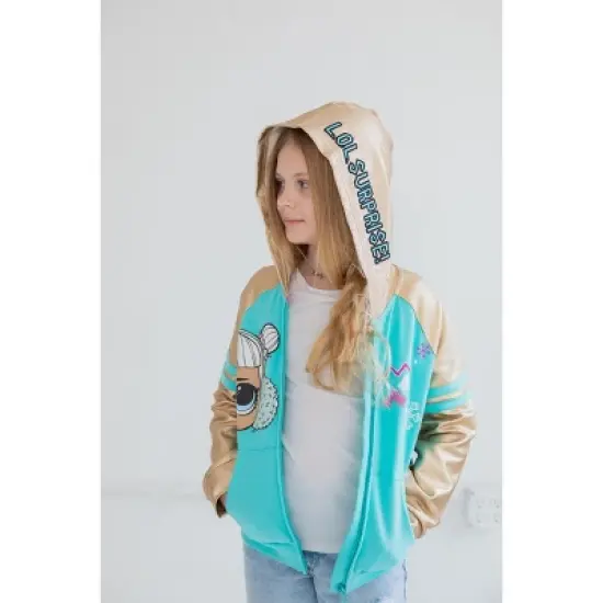 L.O.L. Surprise! Snow Angel French Terry Zip Up Hoodie Toddler to Big Kid image {1}