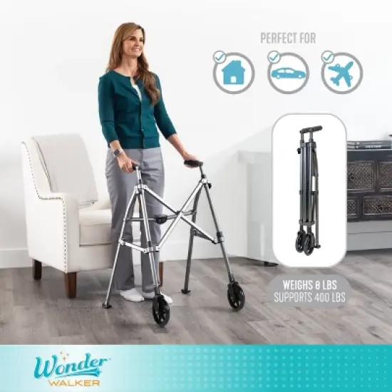 Able Life Space Saver Walker image {7}
