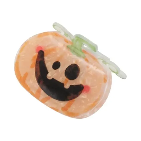 Unique Bargains Halloween Claw Clip Orange Black 1 Pc image {6}