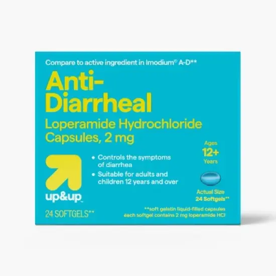 Anti-Diarrheal Softgels - 24ct - up&up&trade; image {4}