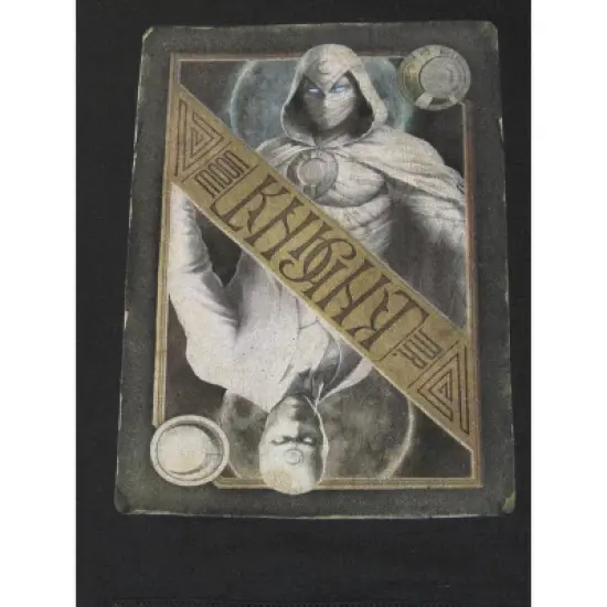 Marvel Comic Moon Knight Disney Plus Graphic Men's Black Hoodie image {1}