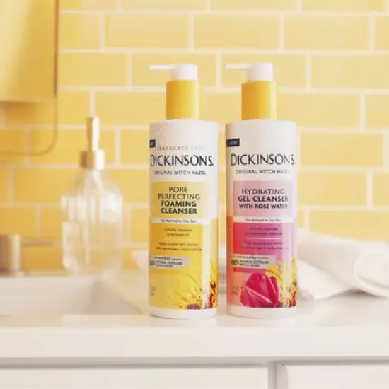 Dickinson's Original Witch Hazel Hydrating Gel Daily Cleanser with Rose Water - 12fl oz image {7}