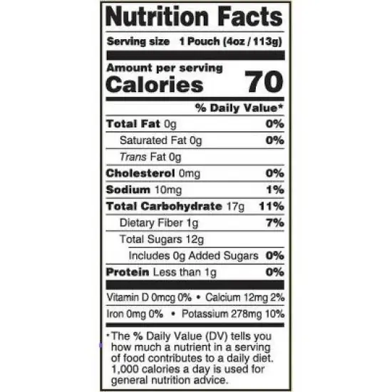Peter Rabbit Organics Banana & Strawberry - 4oz image {3}