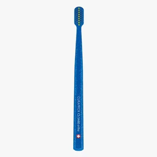 Curaprox CS 5460 Ortho, Ultra Soft Toothbrush with V-Trim for Gentle and Effective Braces Care image {1}