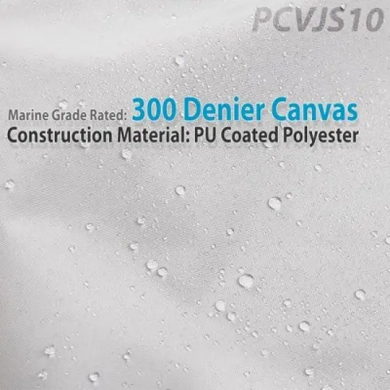 Protective Jetski Cover for Outdoor Storage with Marine Grade Waterproof Material, Fits Up to 102'' image {5}