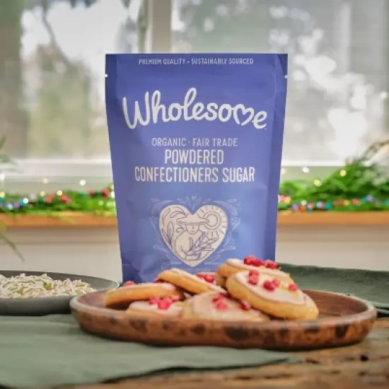 WHOLESOME ORGANIC FAIR TRADE POWDERED CONFECTIONERS SUGAR  4 PACK image {8}