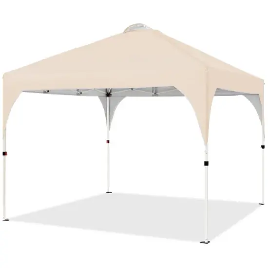 Yaheetech 10x10ft Outdoor Pop up Canopy for Garden Patio Park Market image {9}